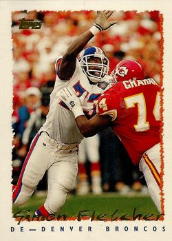 Simon Fletcher Denver Broncos 1995 Topps NFL #190